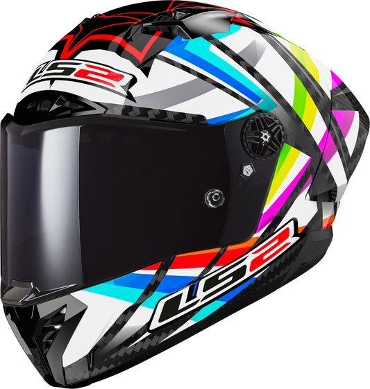 LS2 FF805 THUNDER CARBON GP AERO FLASH