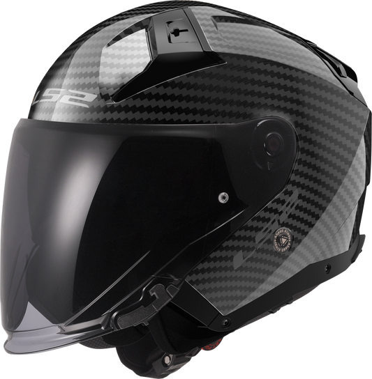 LS2 0F603 INFINITY II CARBON GLOSS