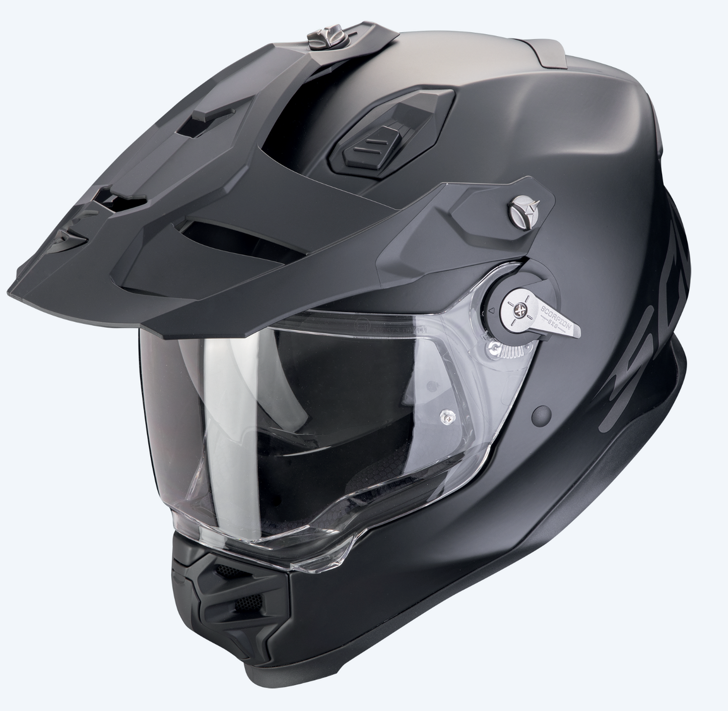 SCORPION ADF-9000 AIR SOLID MATT PEARL BLACK