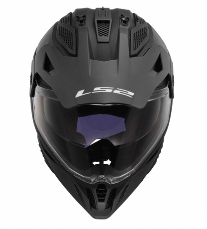 LS2 MX702 PIONEER II solid matt black